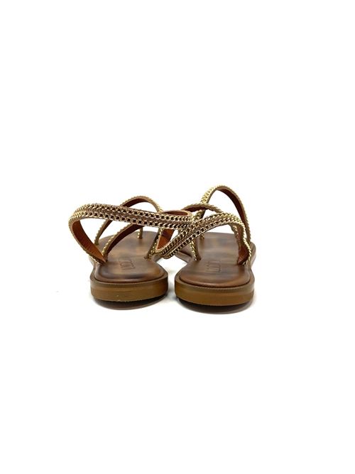 Sandaletto donna catenella e strass IL LACCIO | CATENASTRASSTAN